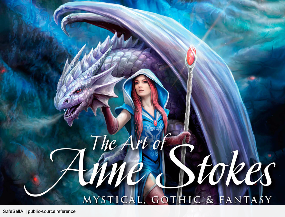 精灵独角兽 Anne Stokes 风险图片 / evidence image