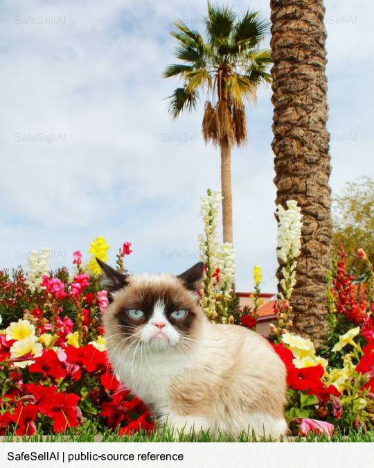 不爽猫 Grumpy Cat 风险图片 / evidence image